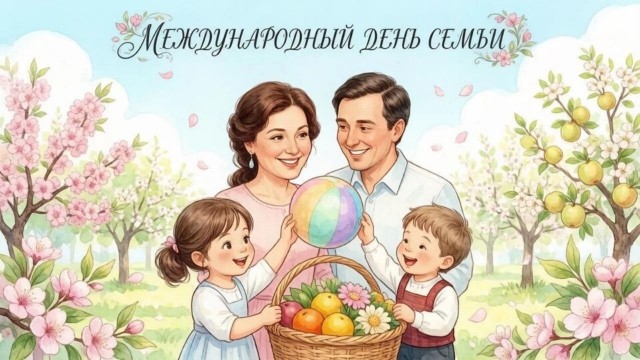 С МЕЖДУНАРОДНЫМ ДНЕМ СЕМЬИ!