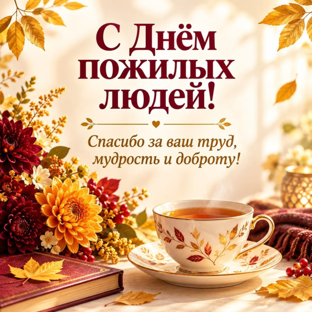 С ДНЕМ ПОЖИЛЫХ ЛЮДЕЙ!